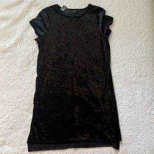 Torrid Black Velvet Dress